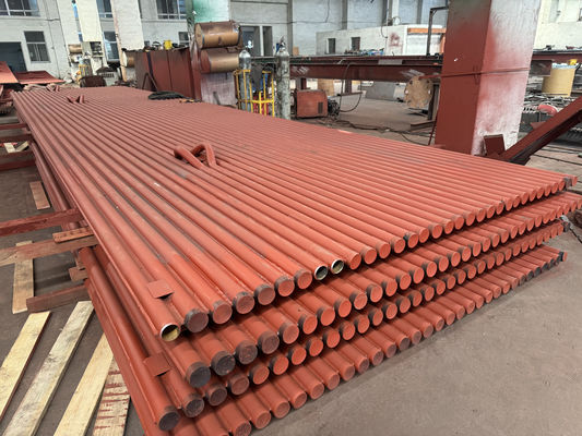 निमज्जित आर्क वेल्डिंग 38.1*3.2 बॉयलर झिल्ली दीवार निर्माण उच्च दक्षता