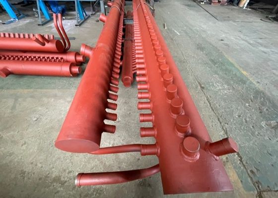 औद्योगिक के लिए क्षैतिज शैली उच्च दबाव बॉयलर हेडर