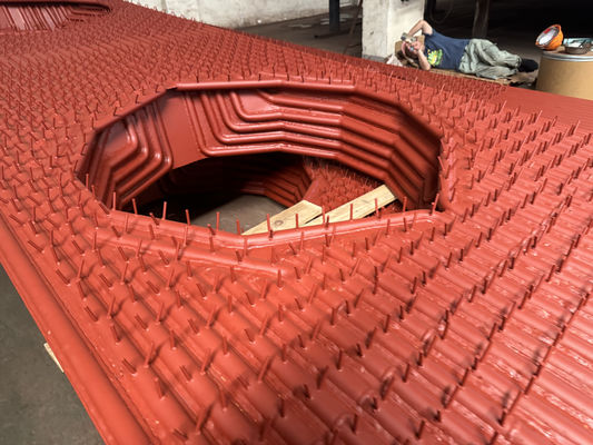 टिकाऊ फ्लैंज कनेक्शन बॉयलर स्पेयर पार्ट्स 1000 मिमी लंबाई