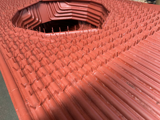 निमज्जित आर्क वेल्डिंग 38.1*3.2 बॉयलर झिल्ली दीवार निर्माण उच्च दक्षता